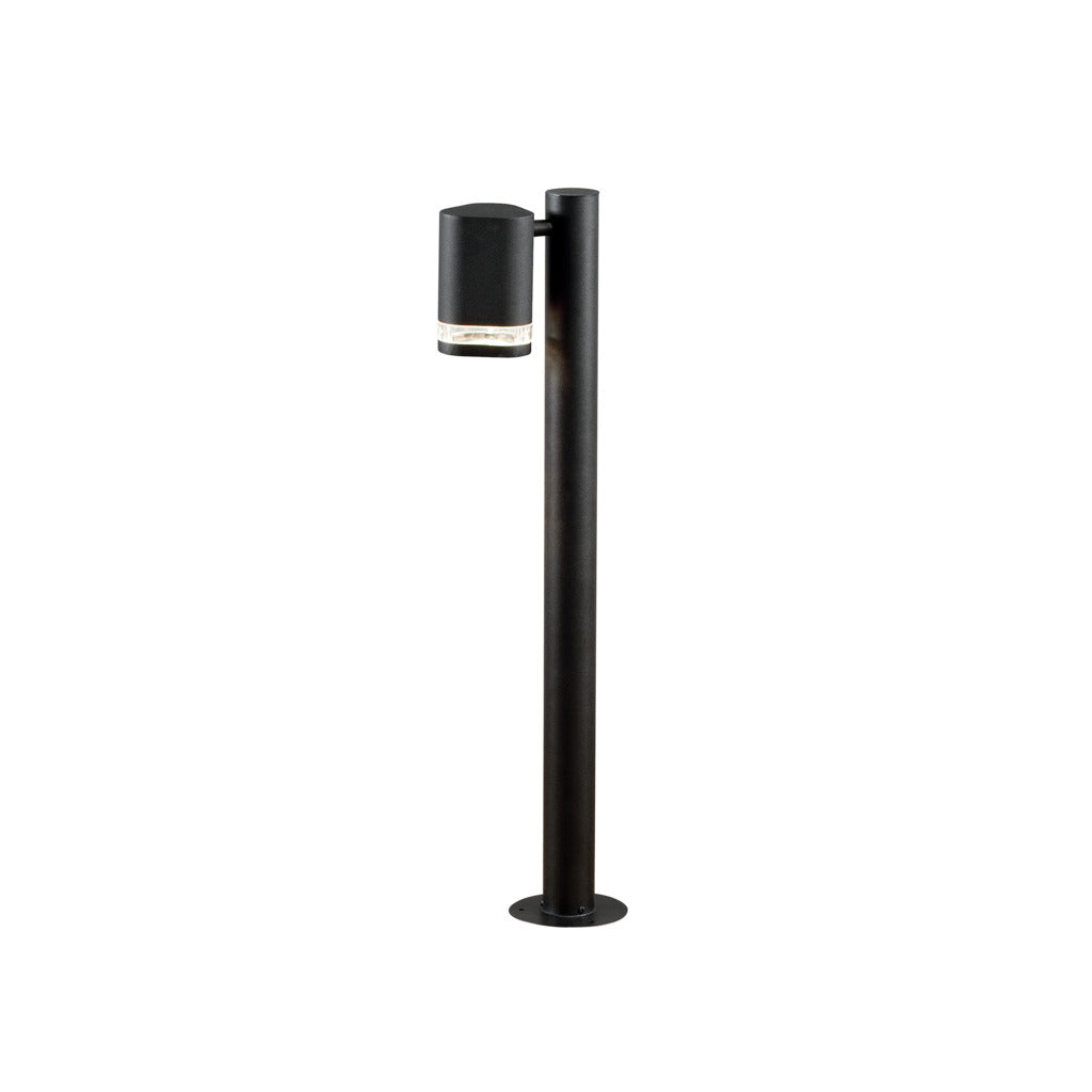 Konstsmide Modena Band Outdoor Bollard Light Black – from Amos Lighting + Home