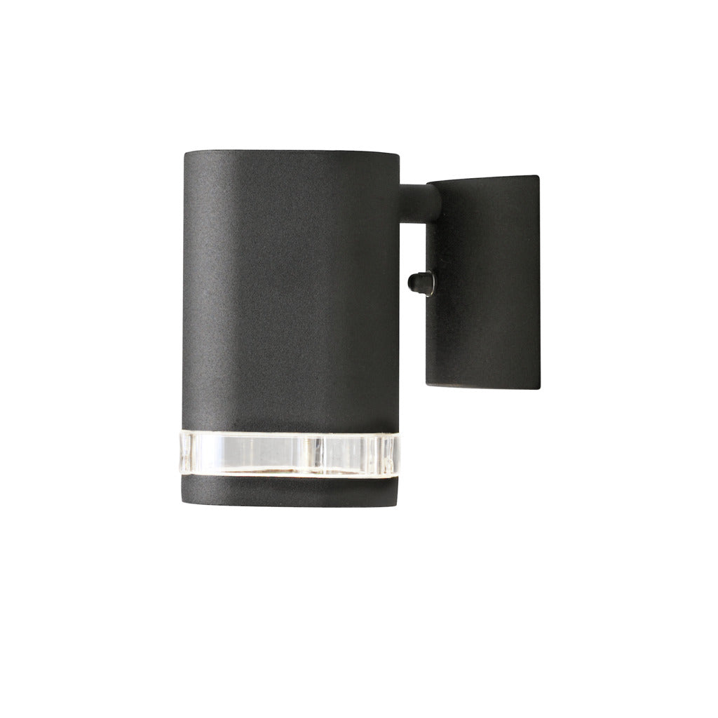 Konstsmide Modena Band Outdoor Wall Light Black – from Amos Lighting + Home