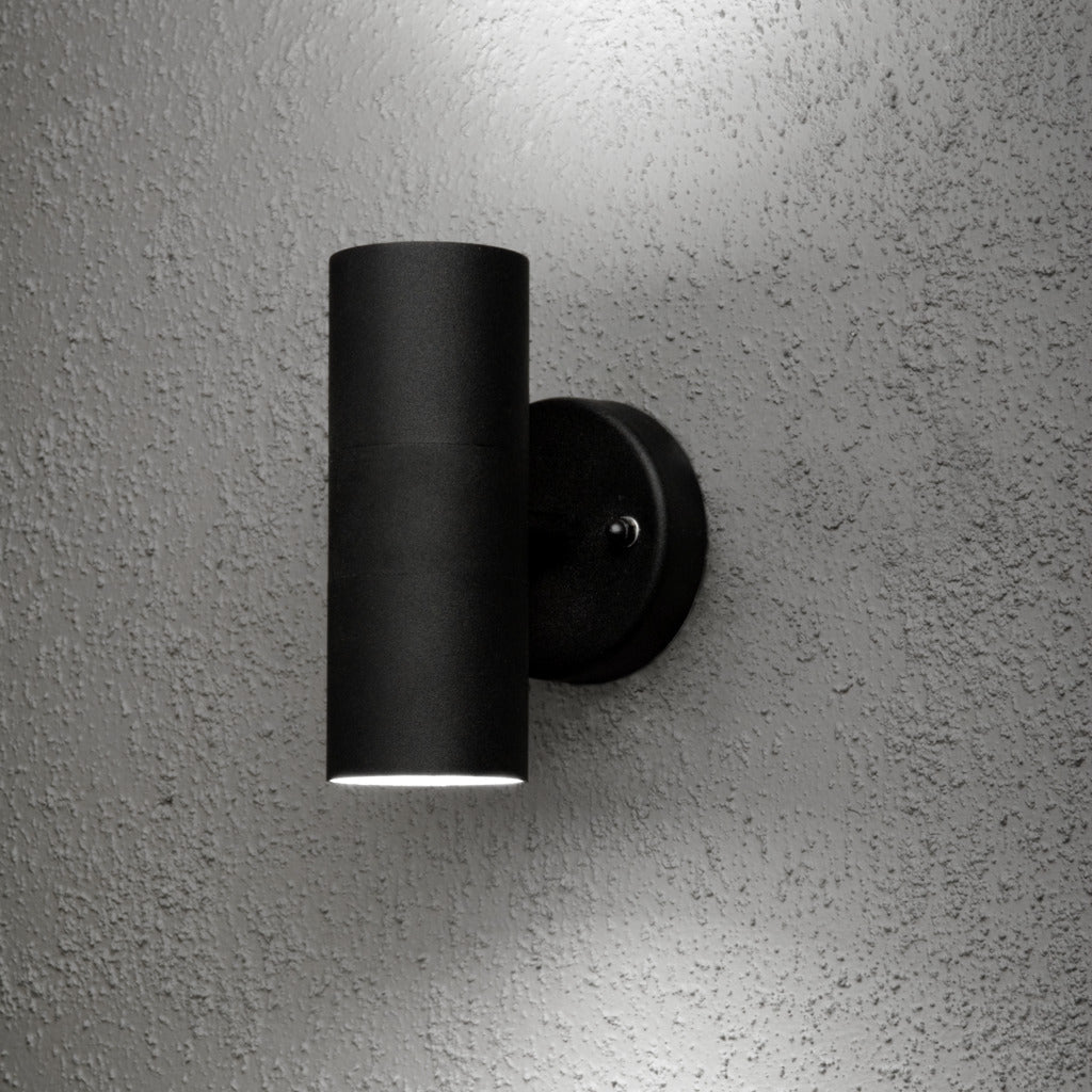 Konstsmide Modena Outdoor Twin Wall Light Black – from Amos Lighting + Home
