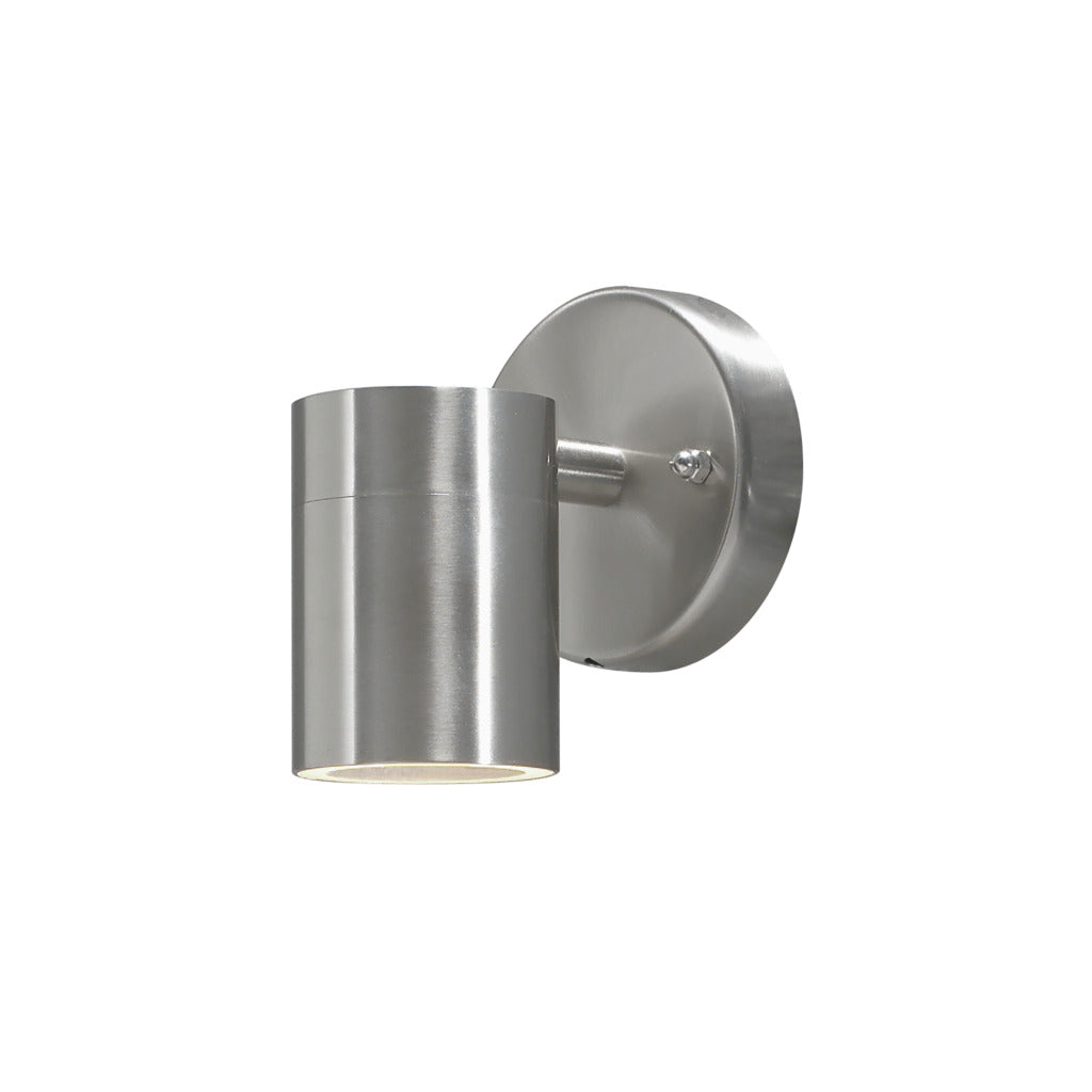 Konstsmide Modena Outdoor Wall Light Stainless Steel – from Amos Lighting + Home