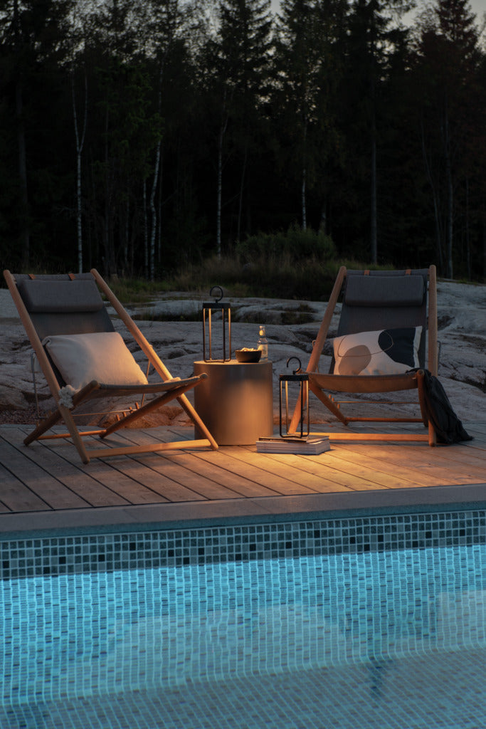 Konstsmide Monorola Outdoor USB Rechargeable Lamp Black – from Amos Lighting + Home