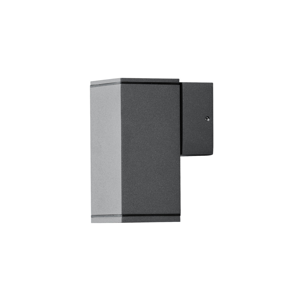 Konstsmide Monza Outdoor Wall Light Anthracite Grey – from Amos Lighting + Home