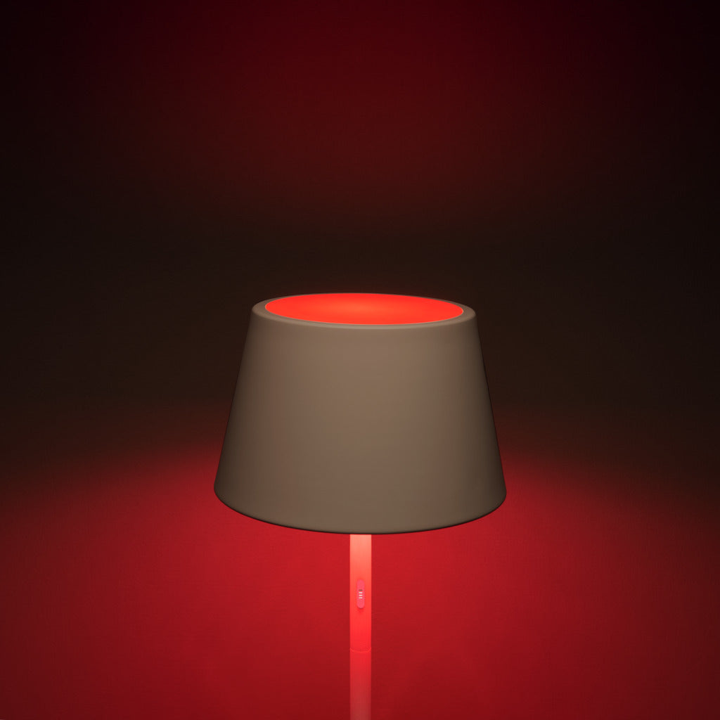 Konstsmide Pomezia Outdoor Colour Changing Floor Lamp White – from Amos Lighting + Home