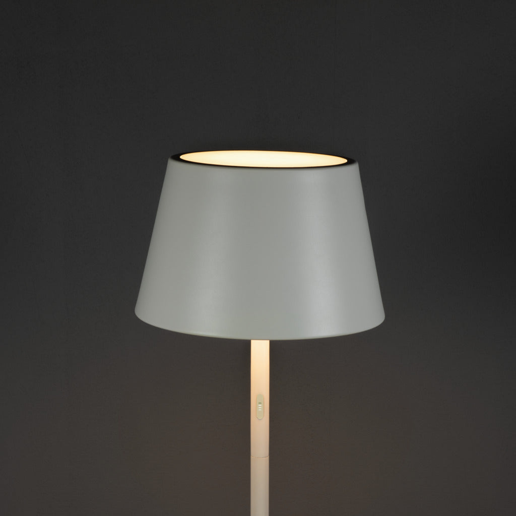 Konstsmide Pomezia Outdoor Colour Changing Floor Lamp White – from Amos Lighting + Home