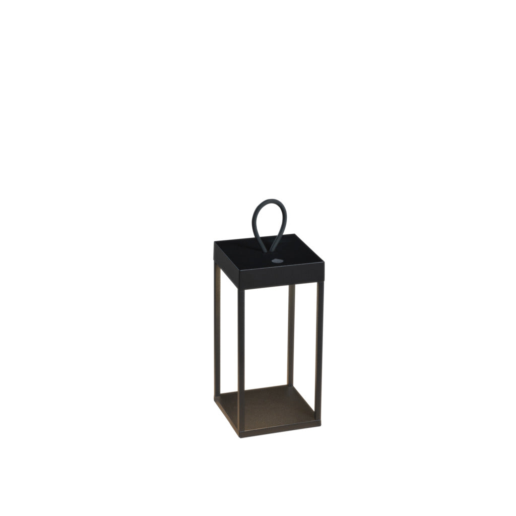 Konstsmide Ravello Outdoor USB Rechargeable Lamp Small Black – from Amos Lighting + Home