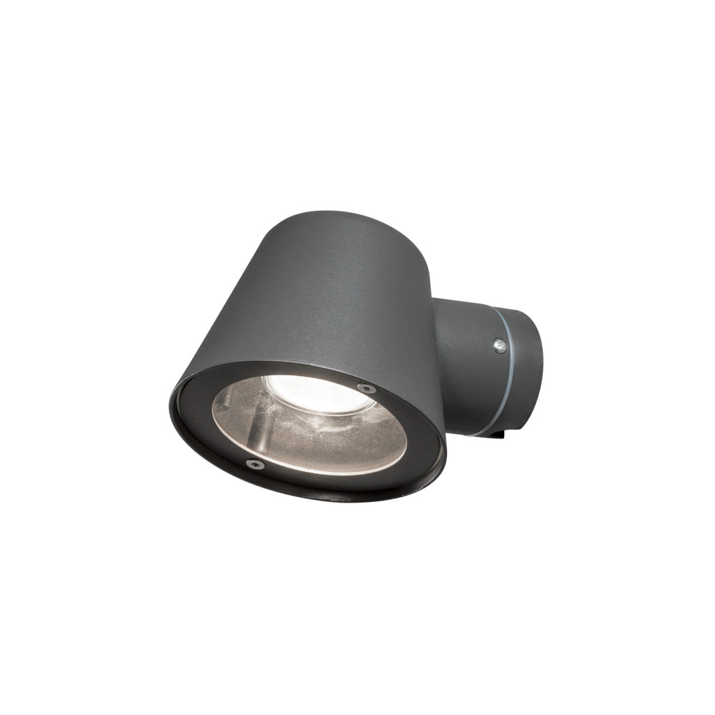 Konstsmide Trieste Outdoor Wall Light Anthracite – from Amos Lighting + Home