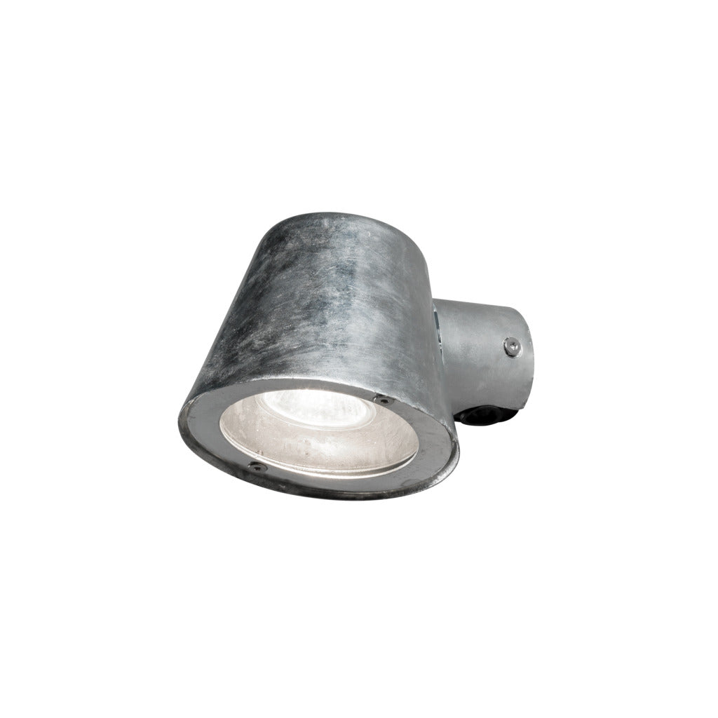 Konstsmide Trieste Outdoor Wall Light Galvanised – from Amos Lighting + Home