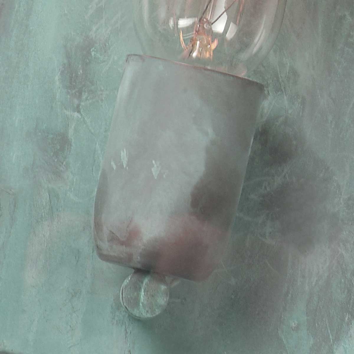 Elstead Lambeth Palace 1 Light Wall Lantern - Verdigris