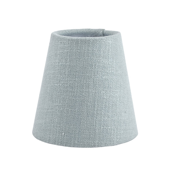 Laura Ashley Bacall Linen Empire Drum Shade Duck Egg Blue 12.5cm/5 inch – from Amos Lighting + Home