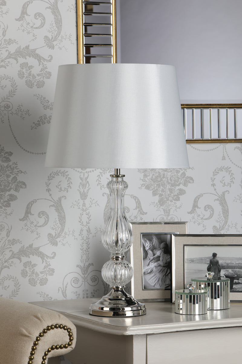 Laura Ashley Bradshaw Table Lamp with Shade – from Amos Lighting + Home