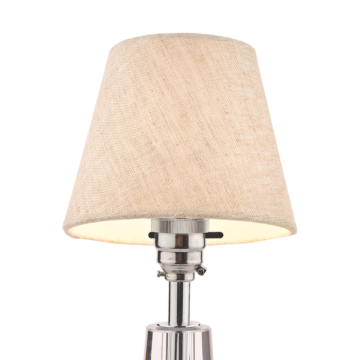 Laura Ashley Bray Shade Natural Linen 14cm/5 inch – from Amos Lighting + Home