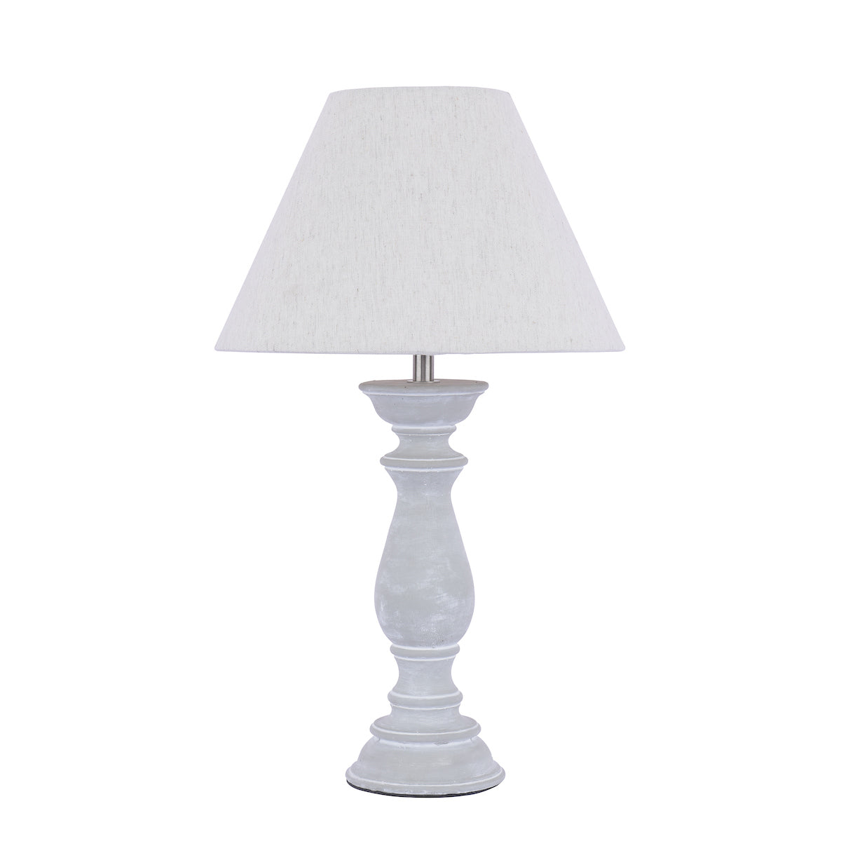 Laura Ashley Chedworth Concrete Table Lamp with Shade – from Amos Lighting + Home