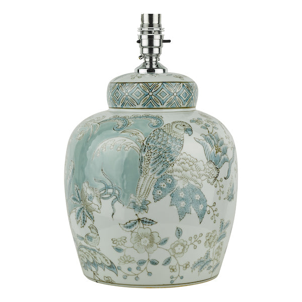 Laura Ashley Elizabeth Ceramic Table Lamp Bird Print – from Amos Lighting + Home