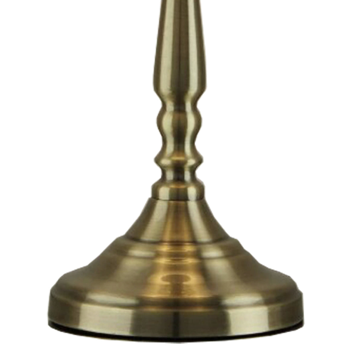 Laura Ashley Elliot Brass Table Lamp With White Shade – from Amos Lighting + Home