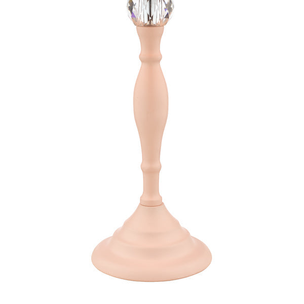 Laura Ashley Ellis Table Lamp Pink with Blush Shade – from Amos Lighting + Home