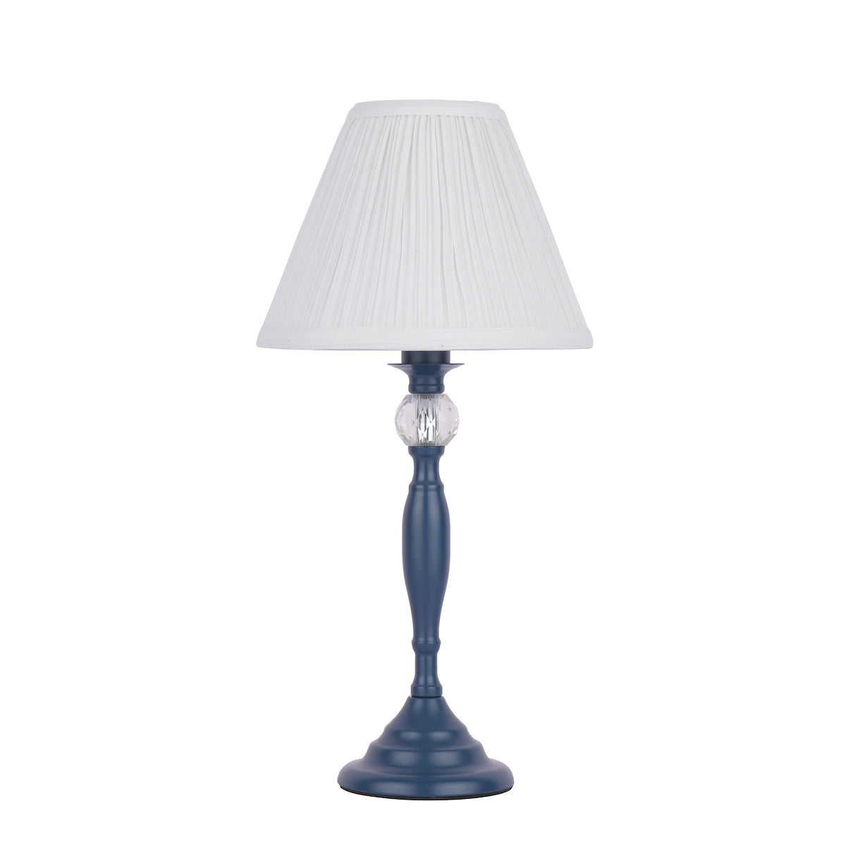 Laura Ashley Ellis Table Lamp Seaspray with Cream Shade – from Amos Lighting + Home