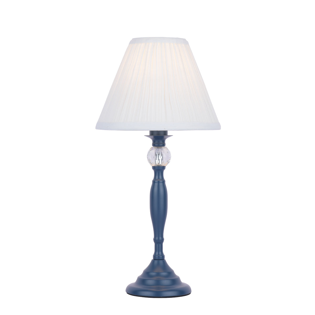 Laura Ashley Ellis Table Lamp Seaspray with Cream Shade – from Amos Lighting + Home