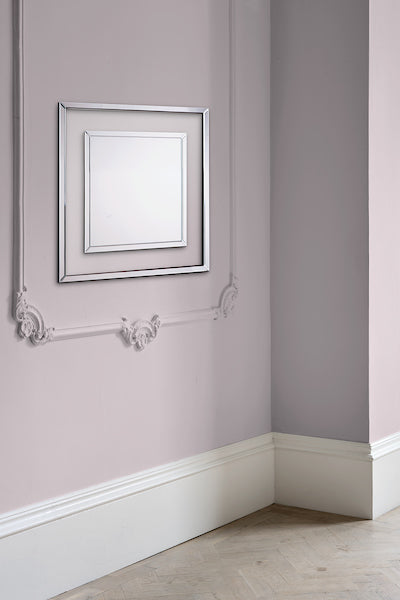 Laura Ashley Evie Square Mirror 90cm – from Amos Lighting + Home