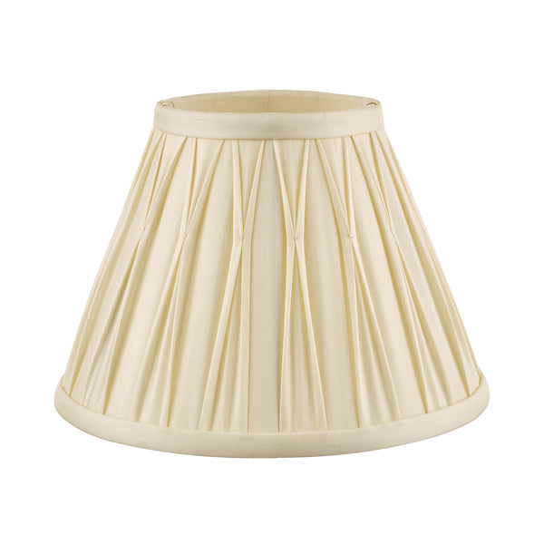 Laura Ashley Fenn Silk Empire Drum Shade Ivory 20cm/8 inch – from Amos Lighting + Home