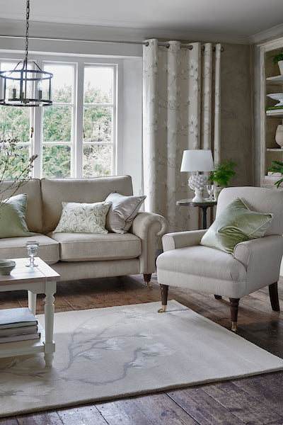 Laura Ashley Harrington 3 Light Pendant Polished Nickel – from Amos Lighting + Home