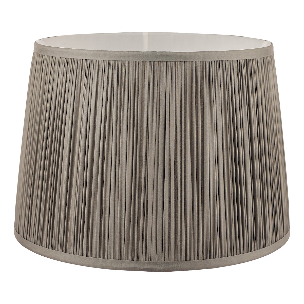 Laura Ashley Hemsley Silk Shade Grey 40.5cm/16 inch – from Amos Lighting + Home