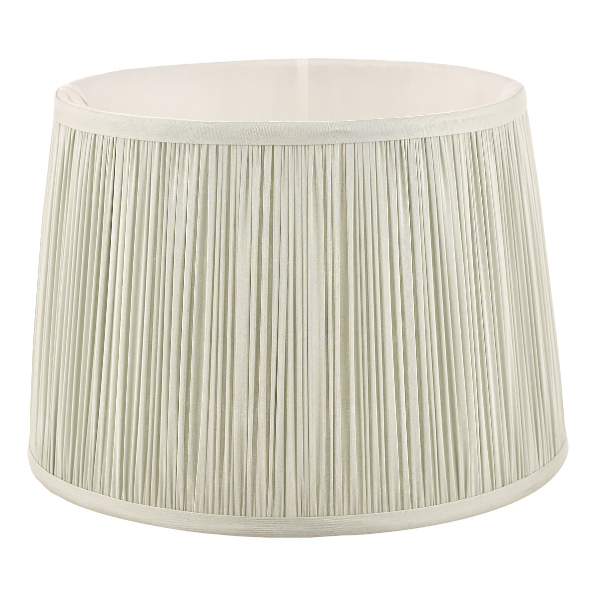 Laura Ashley Hemsley Silk Shade Sage 25.5cm/10 inch – from Amos Lighting + Home