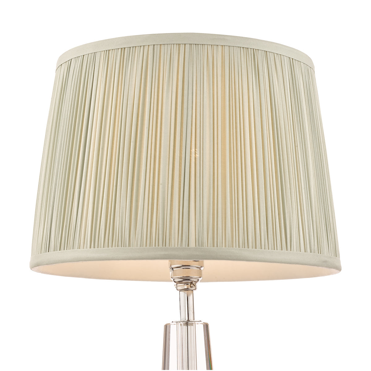 Laura Ashley Hemsley Silk Shade Sage 40.5cm/16 inch – from Amos Lighting + Home