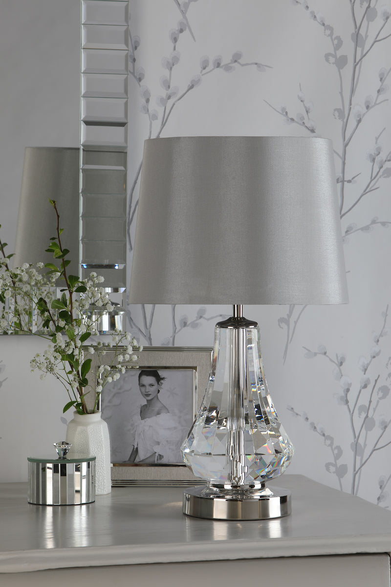 Laura Ashley Humby Touch Table Lamp with Shade – from Amos Lighting + Home