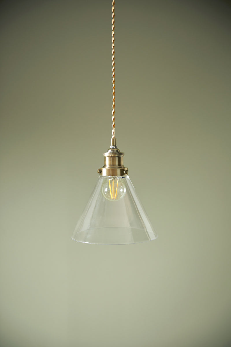 Laura Ashley Isaac Easy Fit Shade Antique Brass – from Amos Lighting + Home