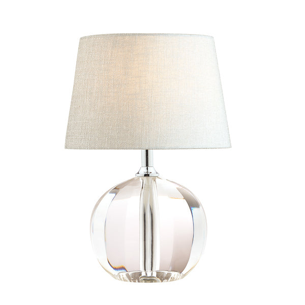 Laura Ashley Lydia Hand-Cut Faceted Crystal Glass Globe Table Lamp Base Petite – from Amos Lighting + Home