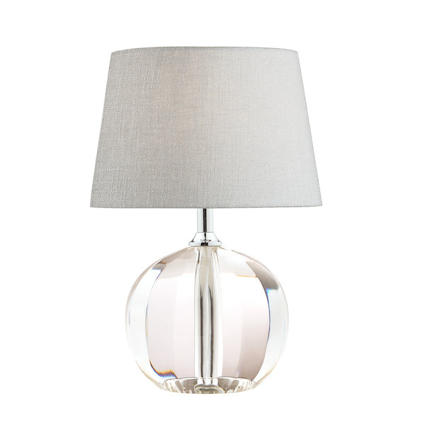 Laura Ashley Lydia Hand-Cut Faceted Crystal Glass Globe Table Lamp Base Petite – from Amos Lighting + Home