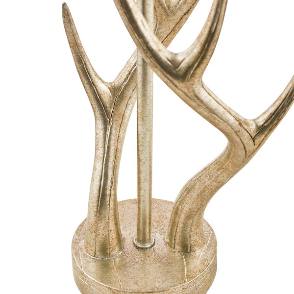 Laura Ashley Mulroy Champagne Antler Table Lamp Base – from Amos Lighting + Home