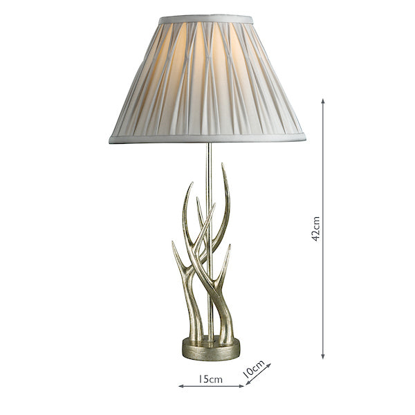 Laura Ashley Mulroy Champagne Antler Table Lamp Base – from Amos Lighting + Home