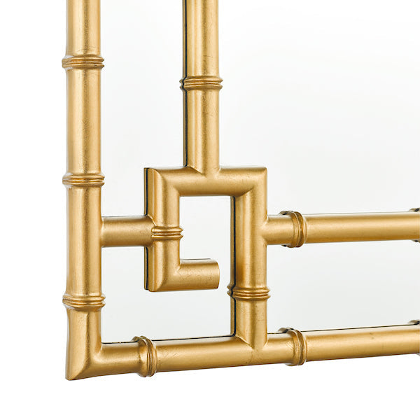 Laura Ashley Shawford Bamboo Effect Rectangle Mirror – from Amos Lighting + Home