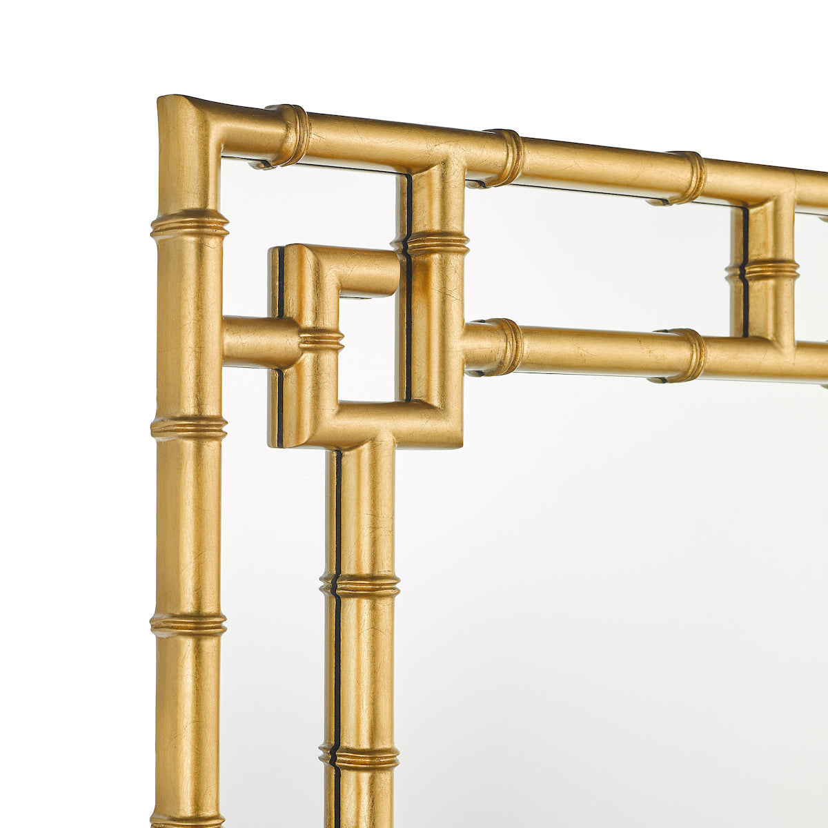 Laura Ashley Shawford Bamboo Effect Rectangle Mirror – from Amos Lighting + Home