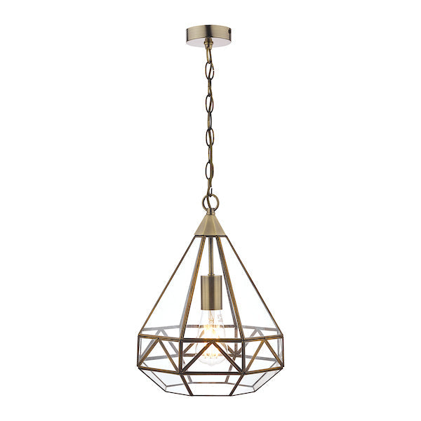 Laura Ashley Zaria Lantern Pendant Ceiling Light Antique Brass – from Amos Lighting + Home