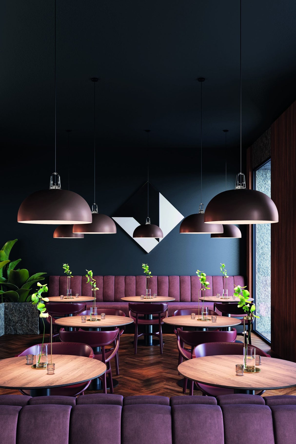 Lodes Jim Dome Pendant – from Amos Lighting + Home