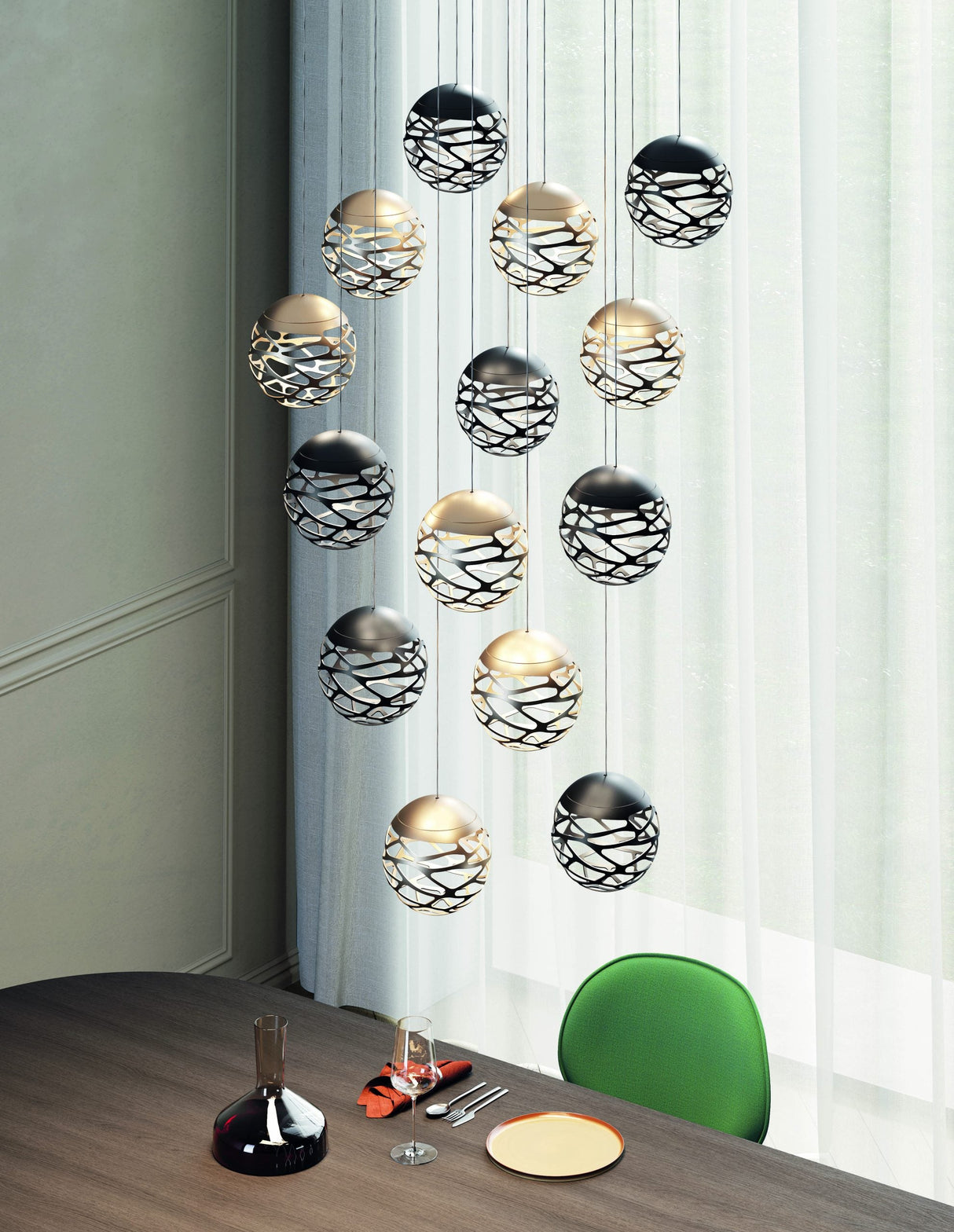 Lodes Kelly Cluster Pendant – from Amos Lighting + Home