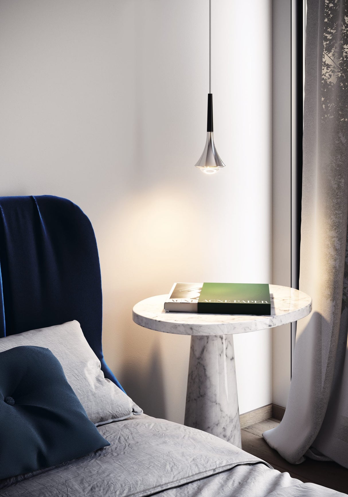 Lodes Rain Single Pendant – from Amos Lighting + Home