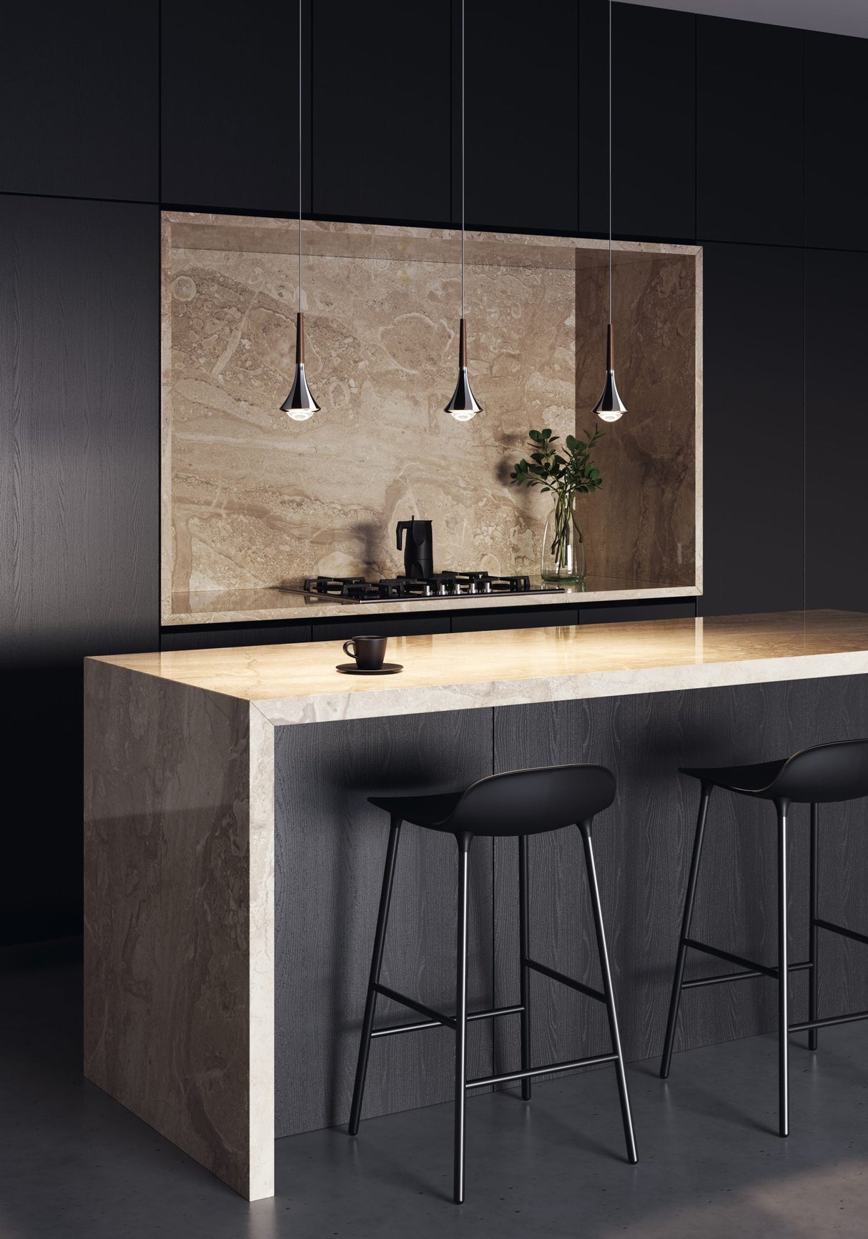 Lodes Rain Single Pendant – from Amos Lighting + Home