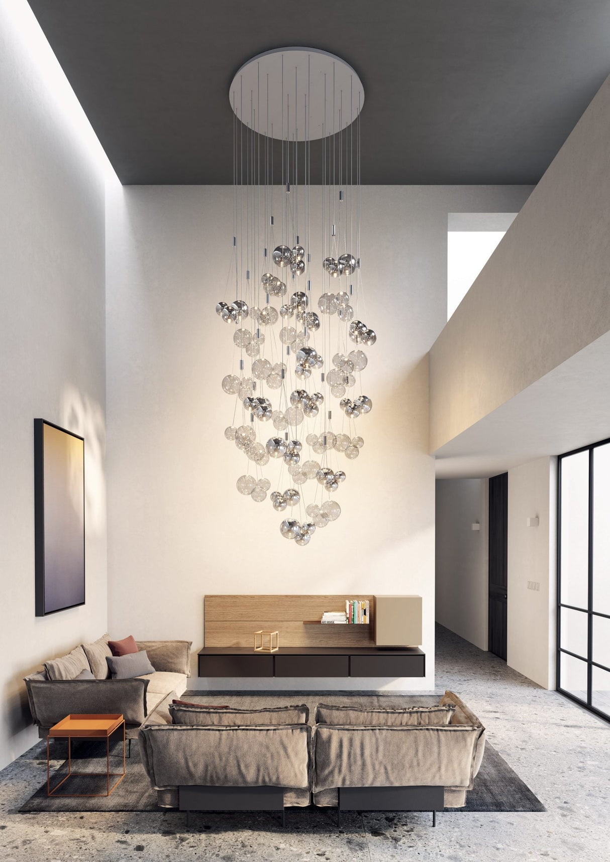 Lodes Random 3 Cluster Pendant – from Amos Lighting + Home
