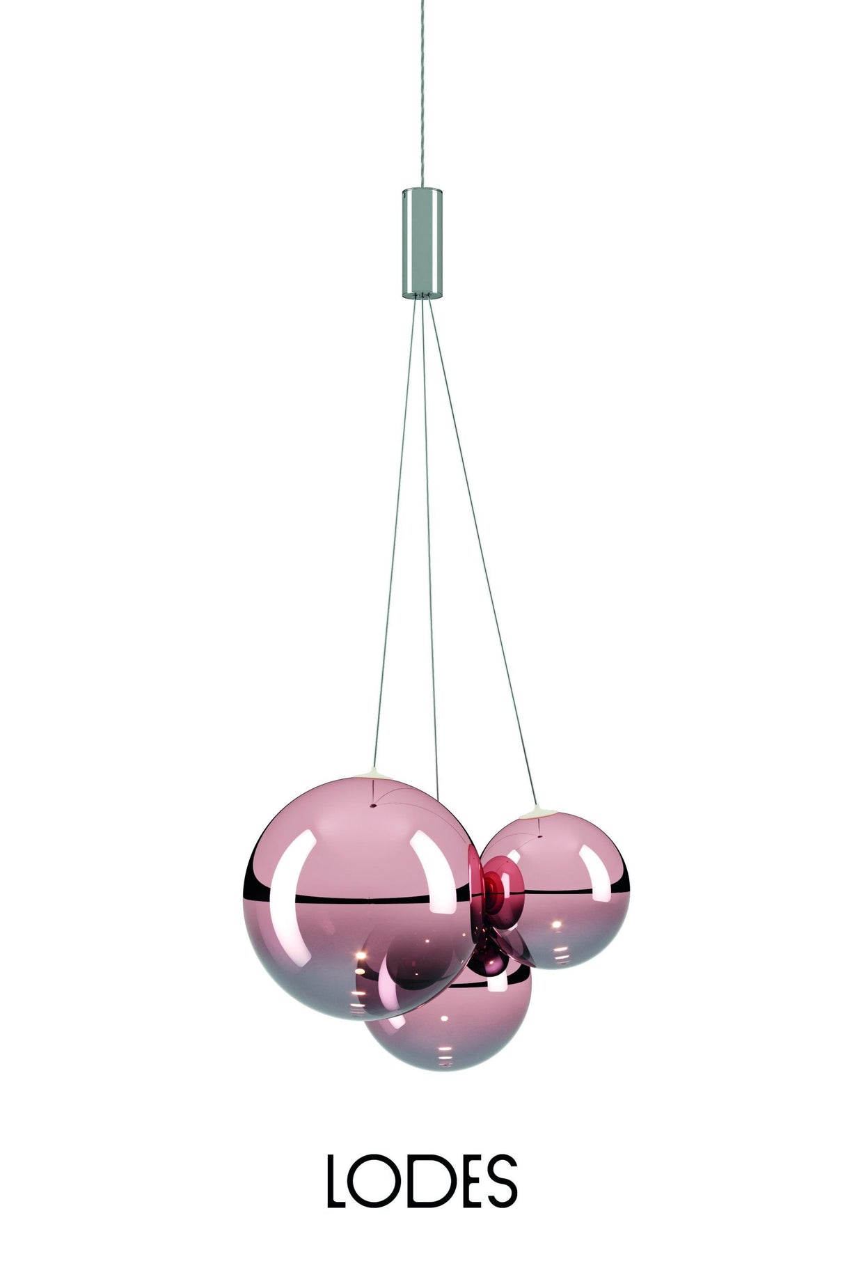 Lodes Random 3 Cluster Pendant – from Amos Lighting + Home