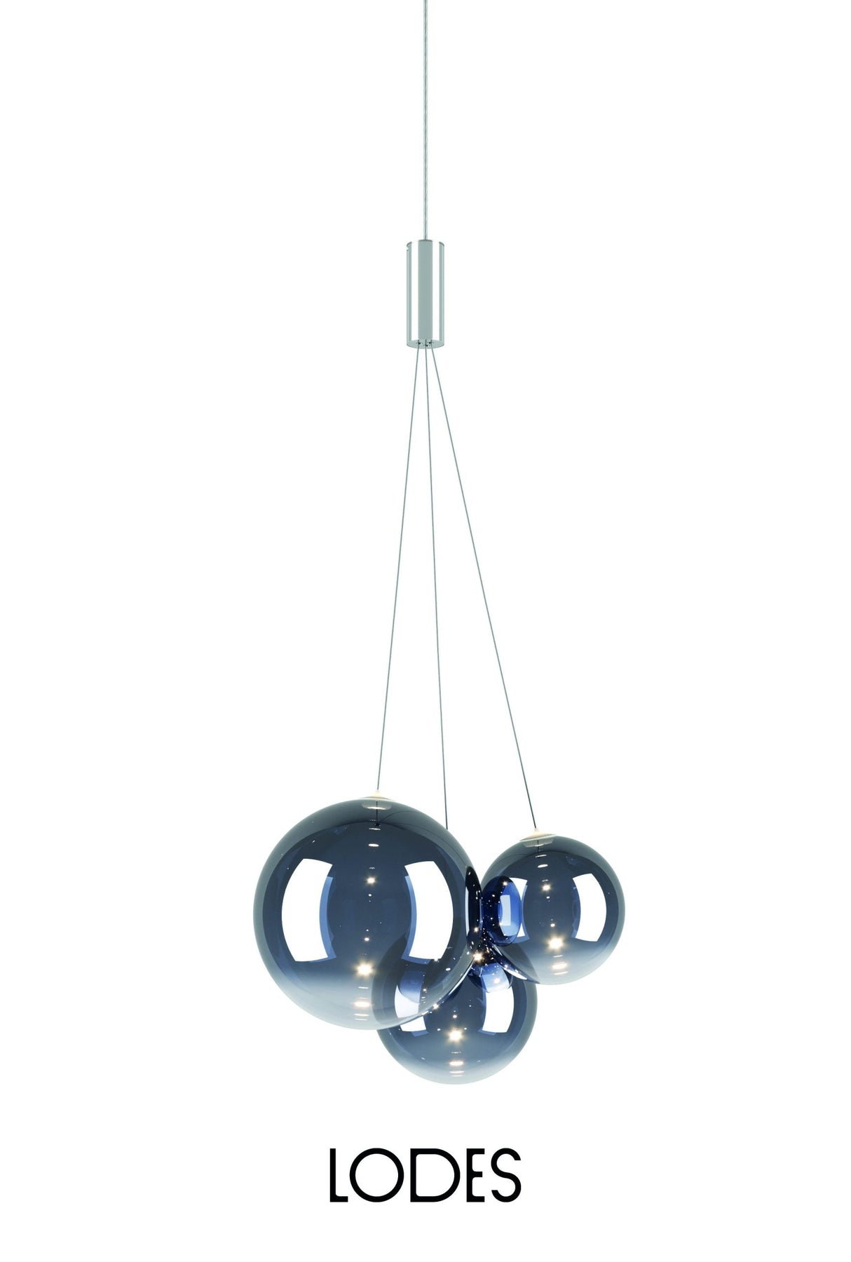 Lodes Random 3 Cluster Pendant – from Amos Lighting + Home