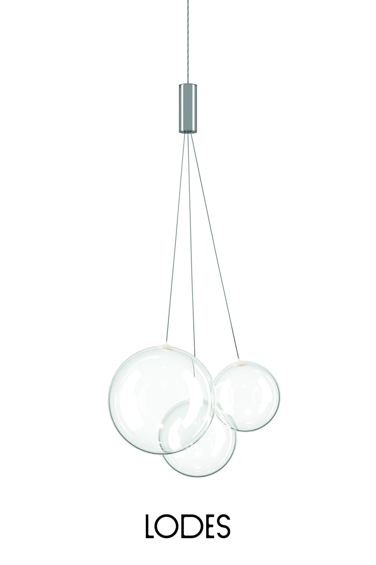 Lodes Random 3 Cluster Pendant – from Amos Lighting + Home