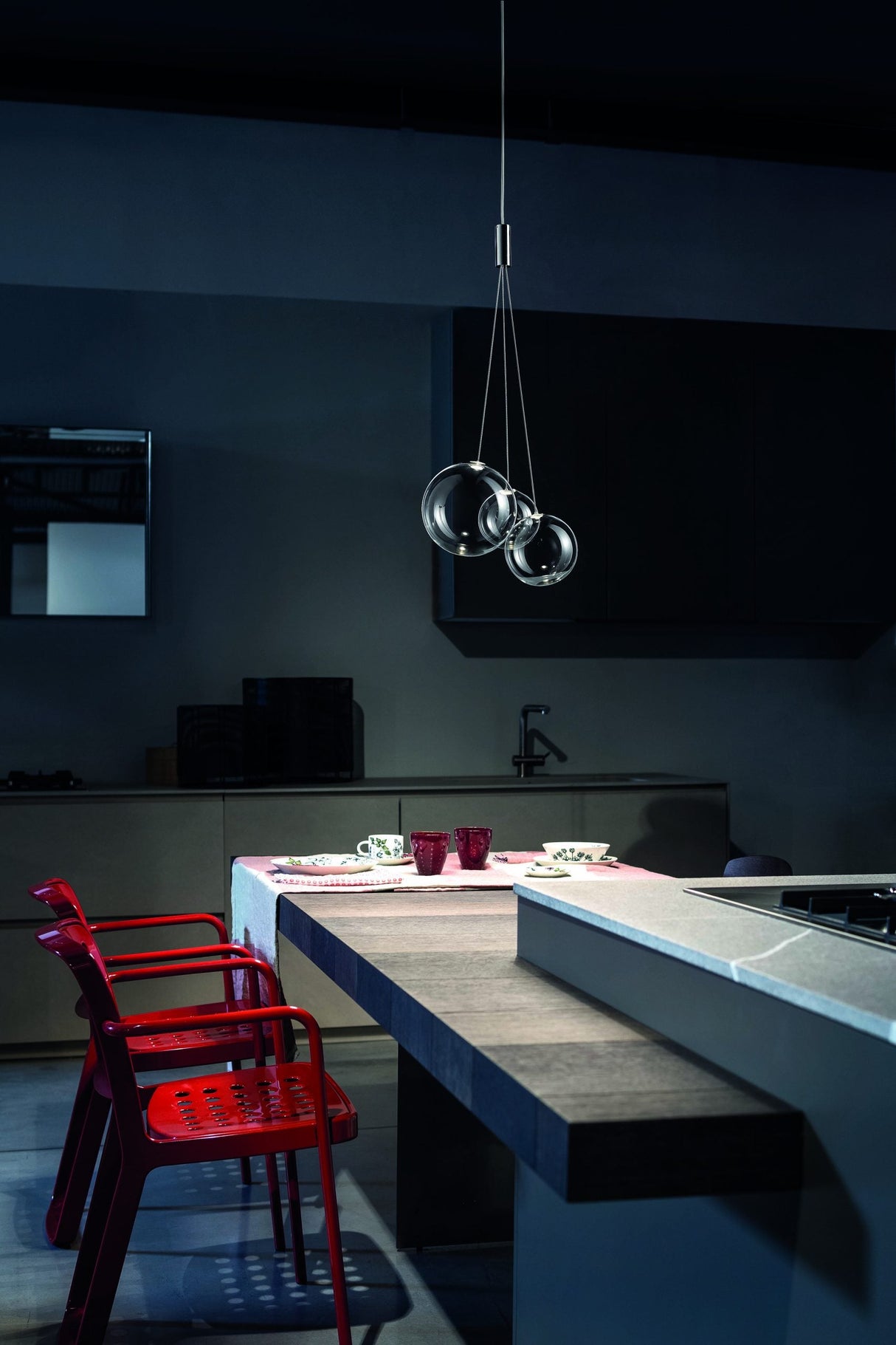 Lodes Random 3 Cluster Pendant – from Amos Lighting + Home