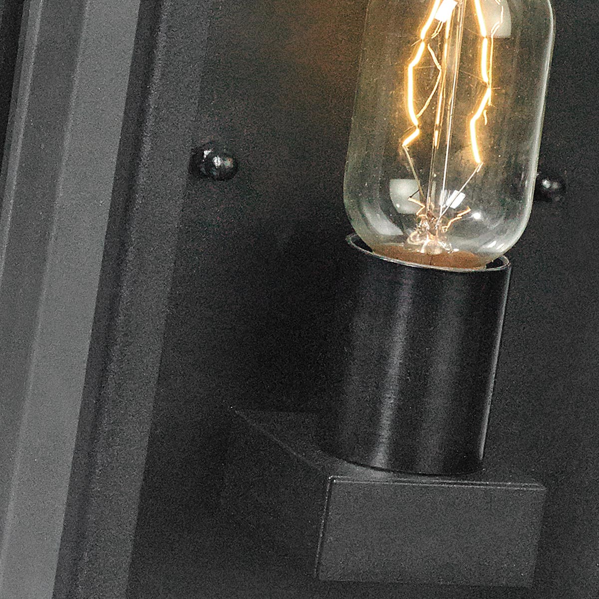 Norlys Lofoten 1 Light Half Lantern Wall Light