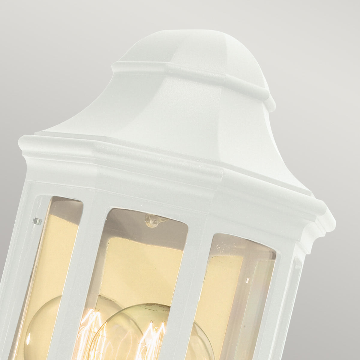 Norlys Malaga Mini 1 Light Mini Wall Lantern - White