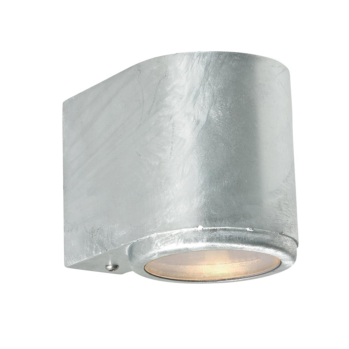 Norlys Mandal 1 Light Down Wall Light Galvanised