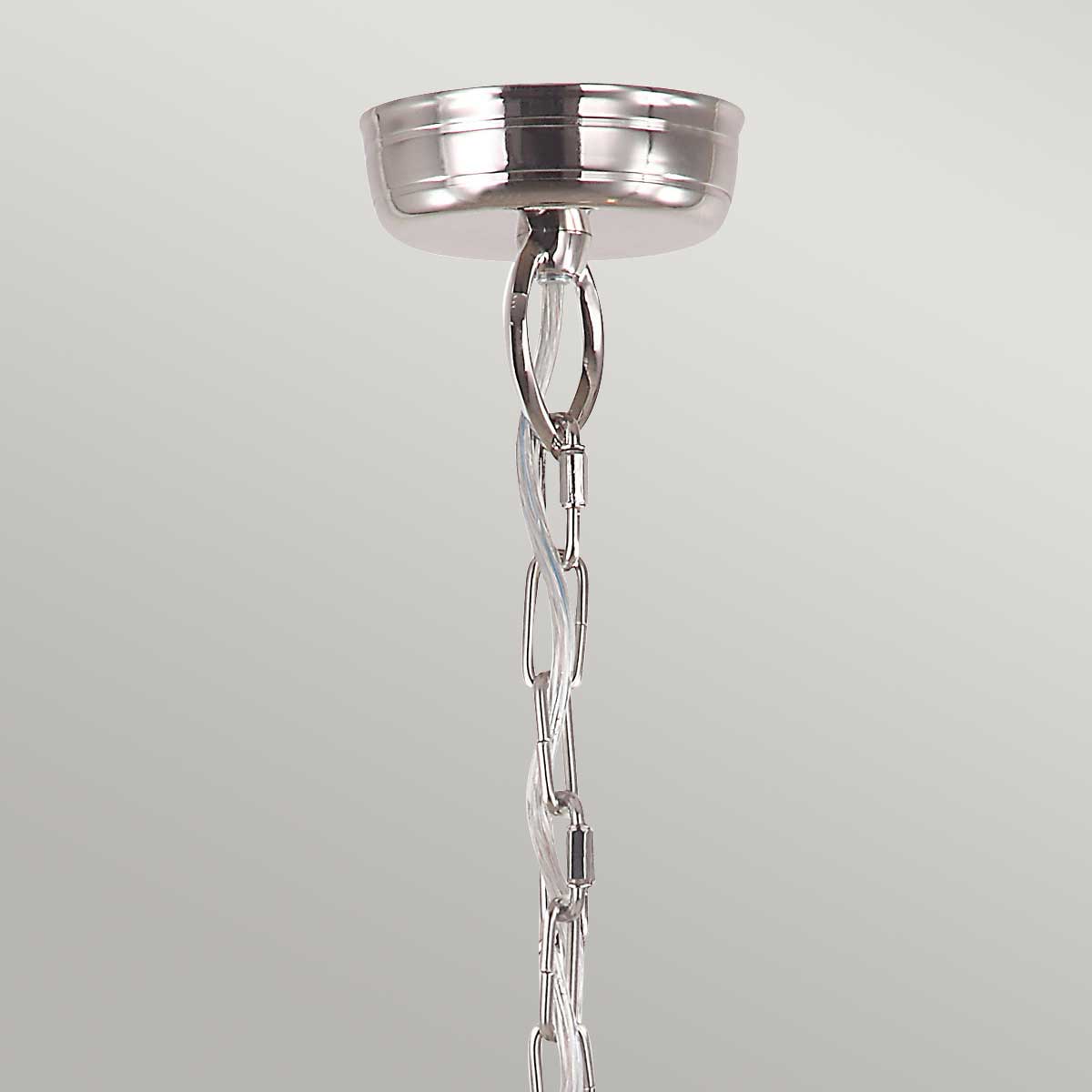 Elstead Mansion House 3 Light Chain Lantern Silver