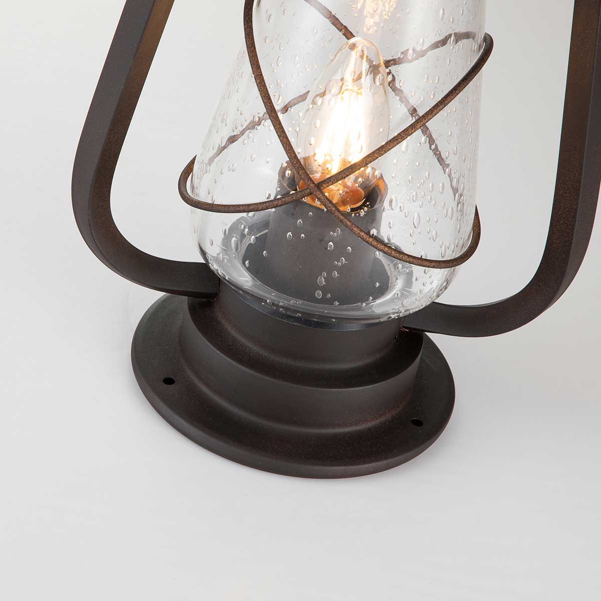 Elstead Miners 1 Light Pedestal Lantern